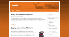 Desktop Screenshot of makoshika.org