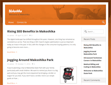 Tablet Screenshot of makoshika.org